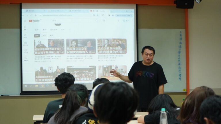 從經紀人轉型成網紅，司徒建銘受邀擔任台北海大新媒體期中導師引大學生搶看